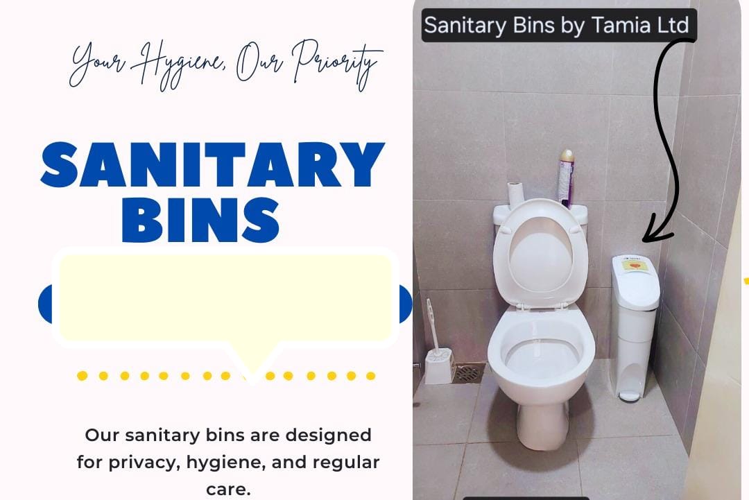 Sanitary bin servicing and replacement process
