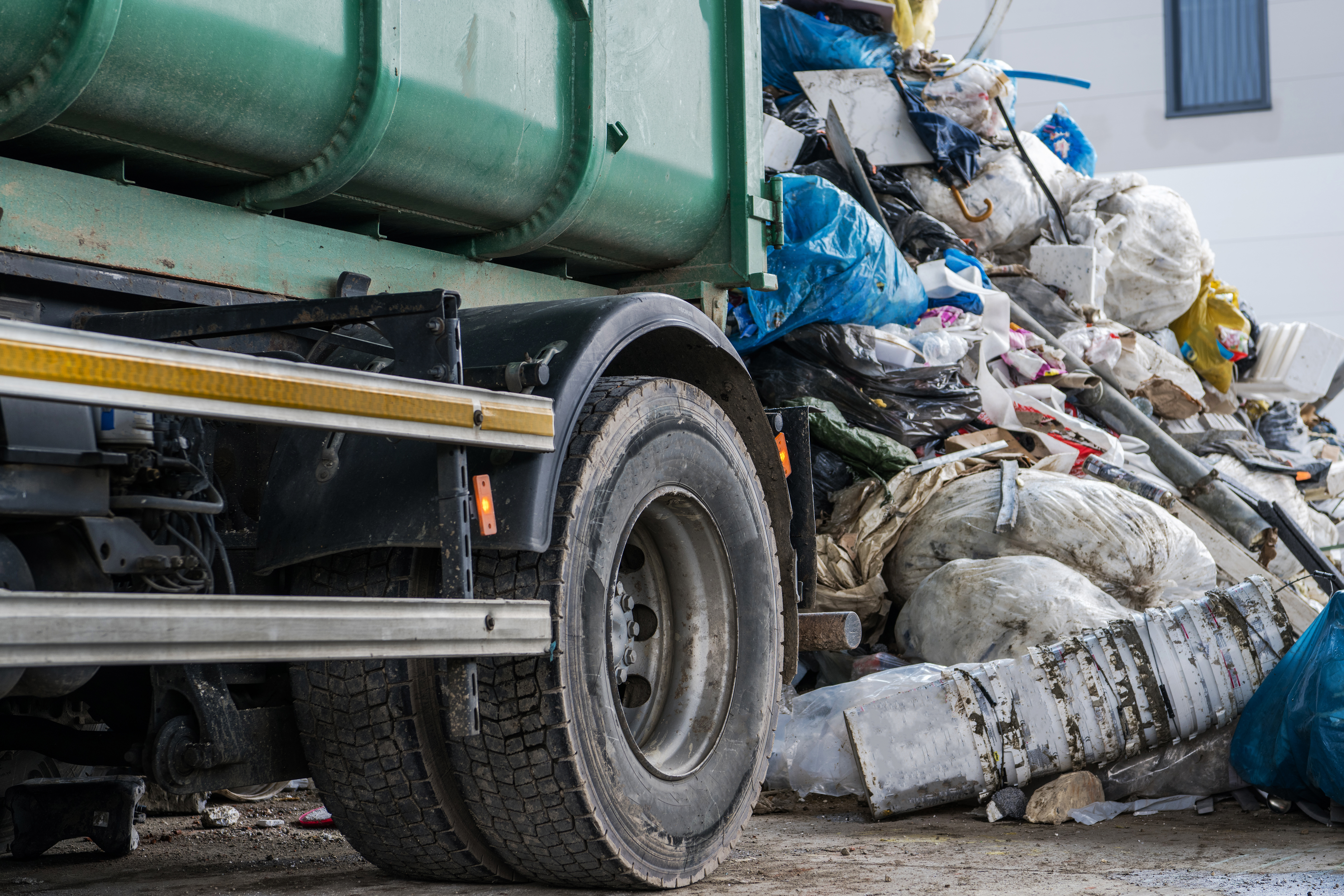 Construction and specialized waste transfer